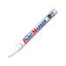 Jiffco Artline EK-444 Extra Fine Paint Marker - Extra Fine Marker Point - 0.8 mm Marker Point Size - White - 1 Each