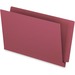 Pendaflex Legal Recycled End Tab File Folder - 9 1/2" x 15 1/4" - 3/4" Expansion - Red - 10% Recycled - 50 / Box