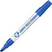 Jiffy JK90 Chisel Tip Giant Refillable Eco-Marker - Medium Marker Point - Chisel Marker Point Style - Refillable - Blue - 1 Each