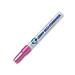 Jiffy JK90 Chisel Tip Giant Refillable Eco-Marker - Medium Marker Point - Chisel Marker Point Style - Refillable - Pink - 1 Each