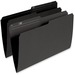 Pendaflex 1/2 Tab Cut Legal Recycled Top Tab File Folder - 8 1/2" x 14" - Black - 10% Recycled - 100 / Box