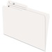 Pendaflex Slimtrim 1/2 Tab Cut Legal Recycled Fastener Folder - 2" Folder Capacity - Top Tab Location - Left Tab Position - Ivory - 10% Recycled - 100 / Box