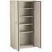 UL One-Hour Storage Cabinet Four Adjustable Shelves Parchment - each