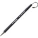 MMF Secure-A-Pen Replacement Antimicrobial Pen - Medium Pen Point - Refillable - Black - Black Barrel - 1 Each