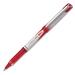 VBall Grip Liquid Ink Rollerball Pen - 0.5 mm Pen Point Size - Red - Red Metal Barrel - 1 Each