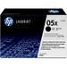 HP 05X (CE505X) Original High Yield Laser Toner Cartridge - Single Pack - Black - 1 Each - 6500 Pages