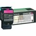 Lexmark Toner Cartridge - Laser - Extra High Yield - 4000 Pages - Magenta - 1 Each