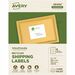 Avery EcoFriendly Shipping Label - 3 21/64" Width x 4" Length - Permanent Adhesive - Rectangle - Laser, Inkjet - White - Paper - 6 / Sheet - 100 Total Sheets - 600 Total Label(s) - 600 / Box - Recyclable, Permanent Adhesive, Customizable, Chlorine-fr