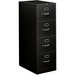 HON 310 H314C File Cabinet - 18.3" x 26.5"52" - 4 Drawer(s) - Finish: Black