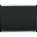 Lorell Mesh Bulletin Board - 36" (914.40 mm) Height x 48" (1219.20 mm) Width - Fabric Surface - Black Anodized Aluminum Frame - 1 Each
