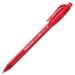 Paper Mate Comfort Mate Retractable Pens - Medium Pen Point - Retractable - Red - Rubber Barrel - 1 Dozen