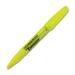 Dixon Emphasis Desk-style Highlighters - Chisel Marker Point Style - Fluorescent Yellow - 1 Each