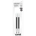 uniball&trade; 207 Gel Pen Refill - 0.70 mm, Medium Point - Black Ink - Super Ink - 2 / Pack
