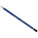 Staedtler Mars Lumograph Drawing/Sketching Pencil - B Lead - Gray Lead - Blue Wood Barrel - 1 Each