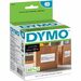 Dymo LW Shipping Labels - 2 1/8" Width x 4" Length - Rectangle - White - 220 / Roll