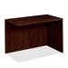 HON Return Shell, 42-1/4"W - 42.3" x 24" x 1" x 29" - Finish: Laminate, Mahogany - Scratch Resistant, Stain Resistant, Modesty Panel, Grommet, Cord Management, Lockable Drawer, Ball-bearing Suspension - For Office