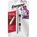 Energizer Aluminum Pen LED Flashlight - AAA - Aluminum, Metal - Silver