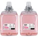 Gojo FMX-20 Luxury Foam Soap - Cranberry ScentFor - 2 L - Hand - Moisturizing - Translucent Pink - Bio-based - 2 / Carton