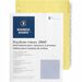 Business Source Buff Stock Ring Binder Indexes - 8 x Divider(s) - 8 Tab(s)/Set1.25" Tab Width - 8.50" Divider Width x 11" Divider Length - Letter - 3 Hole Punched - Clear Buff Paper Divider - Clear Tab(s) - Tear Resistant, Reinforced Edges, Punched, Inser