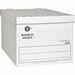 Business Source Economy Storage Box with Lid - External Dimensions: 12" Width x 15" Depth x 10"Height - 350 lb - Media Size Supported: Legal, Letter - Light Duty - Stackable - White - For File - Recycled - 12 / Carton