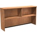 Heartwood Innovations INV3666HSM Open Hutch - 65" x 15" x 1" x 35.5" - Material: Particleboard, Wood Grain - Finish: Laminate, Sugar Maple - Scratch Resistant, Dent Resistant, Fire Resistant, Water Resistant