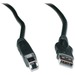Exponent Microport 57546 USB Cable Adapter - 10 ft USB Data Transfer Cable - Type A Male USB - Type B Male USB - Black - 1 Each