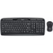 Logitech MK320 Wireless Desktop Combo with Media Shortcuts - USB Wireless RF 2.40 GHz Keyboard - 115 Key - Black - USB Wireless RF Mouse - Optical - Scroll Wheel - Black - Multimedia, Calculator, Media Player, Email Hot Key(s) - AA, AAA - Compatible with 