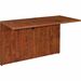 Lorell Essentials Series Bridge - 41.4" x 23.6"29.5" - Finish: Cherry, Laminate - Grommet, Modesty Panel, Cord Management - For Office