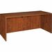 Lorell Essentials Series Credenza Shell - 66.1" x 23.6" x 29.5" - Finish: Cherry, Laminate - Grommet