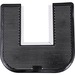 Genuine Joe Deodorizing Commode Mat - Restroom - Black - 1 Each