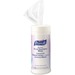 PURELL Alcohol Formulation Hand Sanitizing Wipe - White - Durable, Textured, Fragrance-free, Dye-free, Non-sticky - For Healthcare - 80 - 1 Each