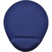 First Base MP-127 Mini Round Mouse Pad - 0.25" (6.35 mm) x 8" (203.20 mm) x 9.25" (234.95 mm) Dimension - Blue - Gel, Lycra - 1 Pack