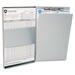 Westcott Legal Sheet Holder - Side Opening - Aluminum - 1 Each