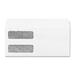 Columbian Double-window Security Envelopes - Double Window - 4" Width x 9" Length - 24 lb - Gummed - Wove - 500 / Box - White