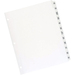 Oxford Premium Preprinted Tab Divider - Printed Tab(s) - Month - Jan-Dec - 8.50" Divider Width x 11" Divider Length - Letter - White Fiber Divider - Plastic Tab(s) - Recycled - Reinforced Edges, Reinforced Tab - 26 / Set