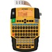 Dymo Rhino 4200 Labelmaker - Label, Tape - 0.24" (6 mm), 0.35" (9 mm), 0.47" (12 mm), 0.75" (19 mm) - Battery - 6 Batteries Supported - AA - Alkaline - Black, Yellow - QWERTY, Barcode Printing - for Factory, Office, Home, Industry