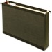 Pendaflex SureHook Legal Recycled Hanging Folder - 3 1/2" Folder Capacity - 8 1/2" x 14" - 3 1/2" Expansion - Poly - Standard Green - 10% Recycled - 4 / Pack