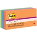 Post-it Super Sticky Notes - Energy Boost Color Collection - 720 - 2" x 2" - Square - 90 Sheets per Pad - Unruled - Vital Orange, Tropical Pink, Limeade, Blue Paradise - Paper - Self-adhesive - 8 / Pack