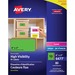 Avery® Multipurpose Label - 2" x 4" Length - Removable Adhesive - Rectangle - Laser, Inkjet - Neon Blue, Neon Green, Neon Magenta, Neon Yellow - 10 / Sheet - 1 / Pack - Self-adhesive, Residue-free