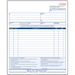 Adams Purchase Order Form - 50 Sheet(s) - 3 PartCarbonless Copy - 11" x 8.50" Form Size - Pink, White, Yellow - Red Print Color - 1 Each