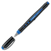 Stabilo Bl@ck Rollerball Pen - 0.5 mm Pen Point Size - Blue - Black Barrel - Metal Tip - 1 Each