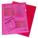 VLB Letter Project File - 8 1/2" x 11" - Polypropylene - Red - 10 / Pack