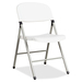 Heartwood Toughlite TLT-FC6 Folding Chairs - 6/CT - Polyethylene Seat - Powder Coated Steel Frame - Four-legged Base - 6 / Carton