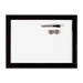 Quartet Espresso" Home Dcor Magnetic Dry Erase Boards - 23" (1.9 ft) Width x 17" (1.4 ft) Height - White Surface - Dark Brown Frame - Magnetic - 1 Each