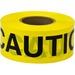 Scotch Barricade Tape 301, CAUTION, 3 in x 300 ft, Yellow - 300 ft (91440 mm) Yellow Tape - 1 Each
