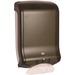 Tork Quickview C-Fold/Multifold Towel Dispenser - C Fold, Multifold Dispenser - 18" (457.20 mm) Height x 11.80" (299.72 mm) Width x 6.30" (160.02 mm) Depth - Plastic - Smoke - Translucent, Impact Resistant - 1 Each