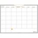 AT-A-GLANCE WallMates&trade; Self-Adhesive Dry Erase Monthly Planner 18" x 24" - Monthly - 2024 - 2024 - 18" x 24" Sheet Size - White - Reminder Section, Erasable - 1 Each