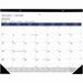 Blueline Blueline Monthly Desk Pad Calendar - Monthly - January 2024 - December 2024 - 1 Month Single Page Layout - 17" x 22" Sheet Size - Desk Pad - Chipboard - Bilingual, Reinforced - 1 Each