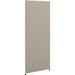 HON Verse HBV-P6036 Panel - 36" Width x 60" Height - Metal, Plastic, Fabric - Light Gray, Gray