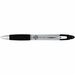 Zebra Z-grip Max Retractable Ballpoint Pens - Medium Pen Point - 1 mm Pen Point Size - Conical Pen Point Style - Retractable - Black - Gray Barrel - 1 Each